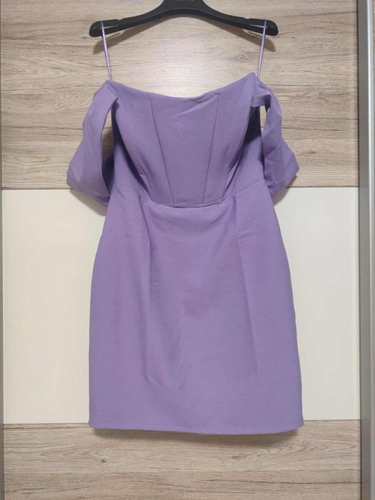 Лилава рокля С/М