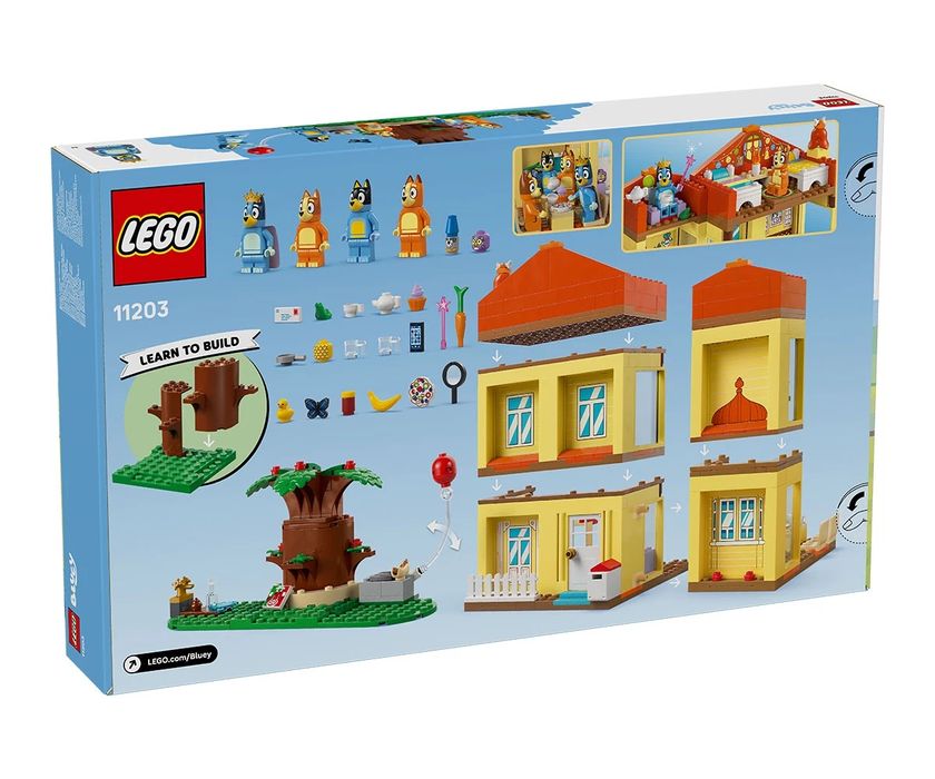 LEGO 11203  lego Bluey 11203 - Семейната къща на Блуи