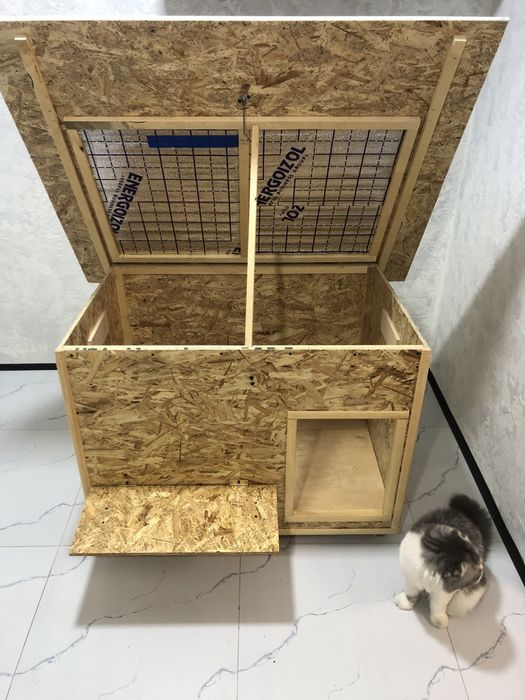 Домик для собак, ручной работы !