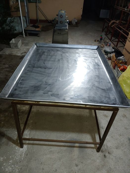 Холодный стол кондитерские нержавеющая ,  парварда (печак канд) учун.