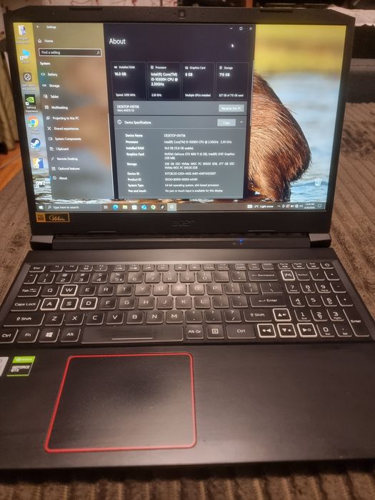 Laptop gaming Acer Nitro AN515-55