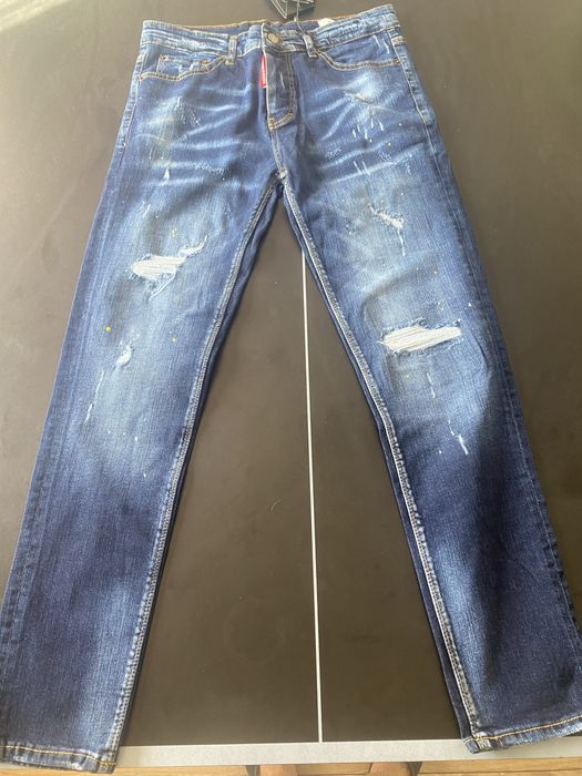 Blugi dsquared2  albastri