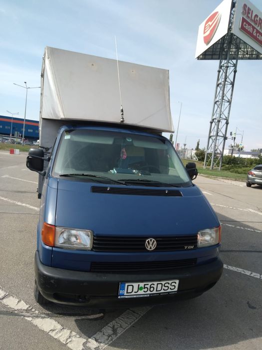 Vând Volkswagen camionetă transporturi T4 cu prelată 2,5TDI,102 CP