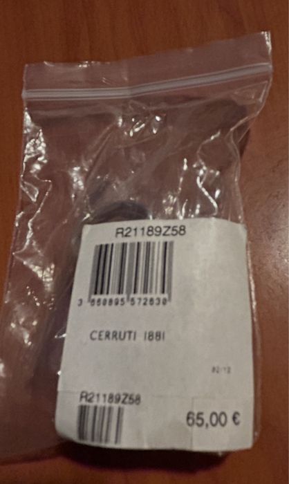 Inel Cerruti original nou model "Silver heart" in cutie