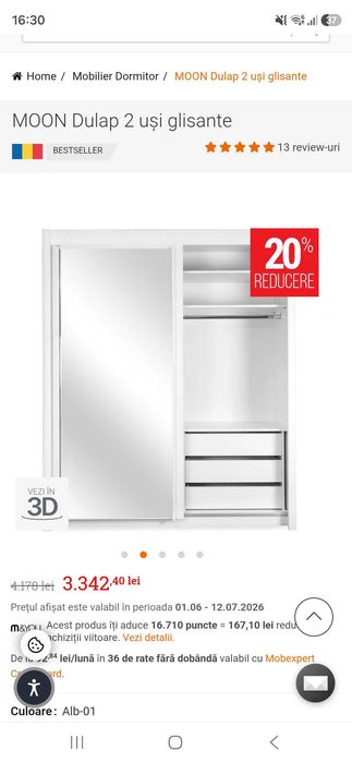 mobilier dormitor