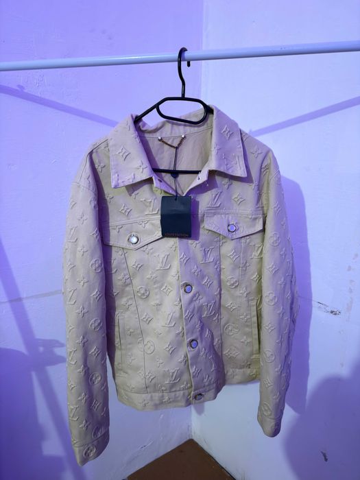 Jacheta Blugi Denim LV Crem