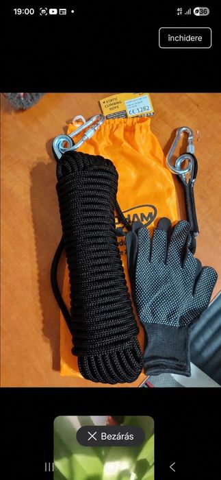 Fraghie alpinism de 8mm, 20m lungime