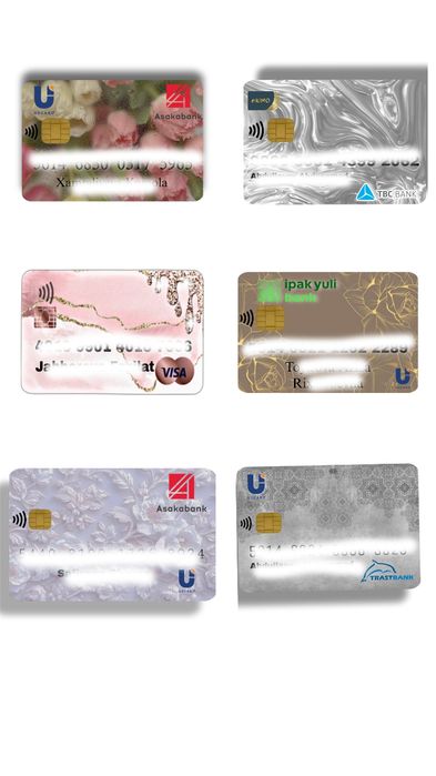 Telegram uchun bank card stikker