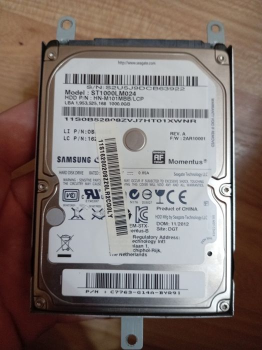 Жосткий диск Samsung