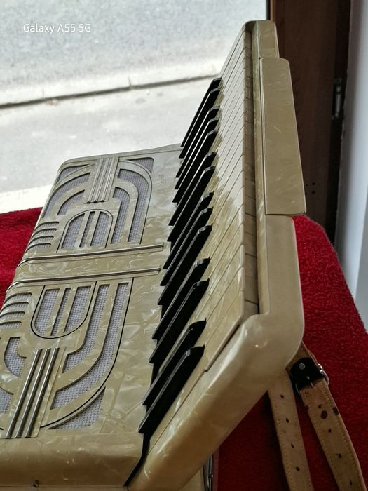 Hohner  48 basi cu un registru la palma acordat bandon