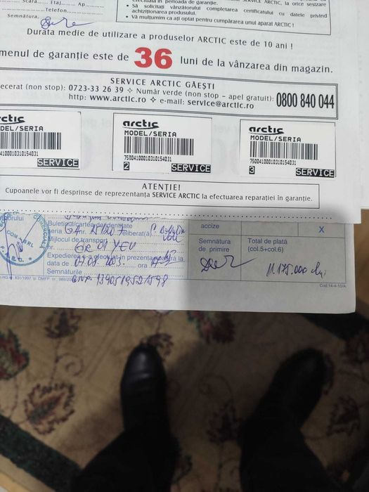 Combina frigorifica Arctic