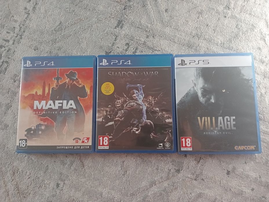 Продам диски пс5 пс4