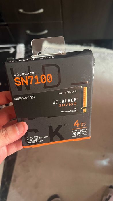 WD_BLACK 4TB SN7100 NVMe Internal Gaming SSD Solid State Drive