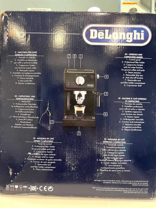 Espresor manual De'Longhi ECP 31.21, NOU/Sigilat!
