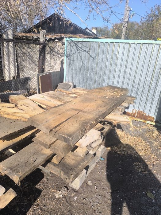 ПрДоски карагача, естественной сушки