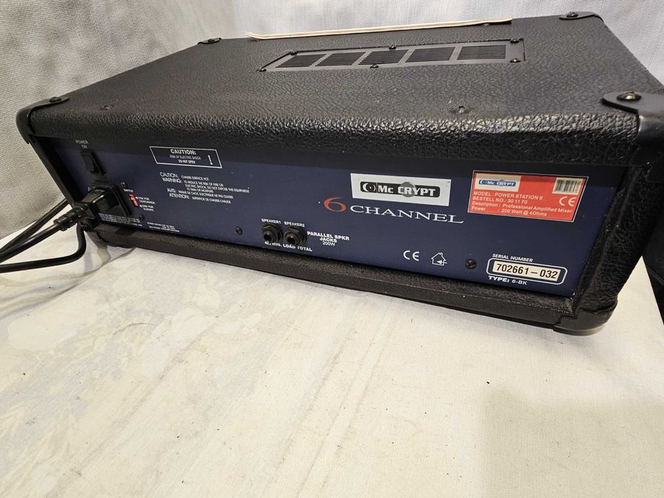 Mixer cu putere statie Mc Crypt power station 6