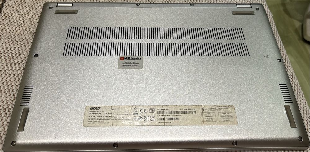 Лаптоп Acer Swift 3 - като нов!!