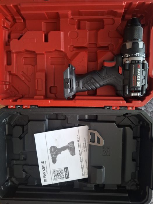Акумулаторна бормашина на Parkside Performance 20V  PABSP 20-li C4