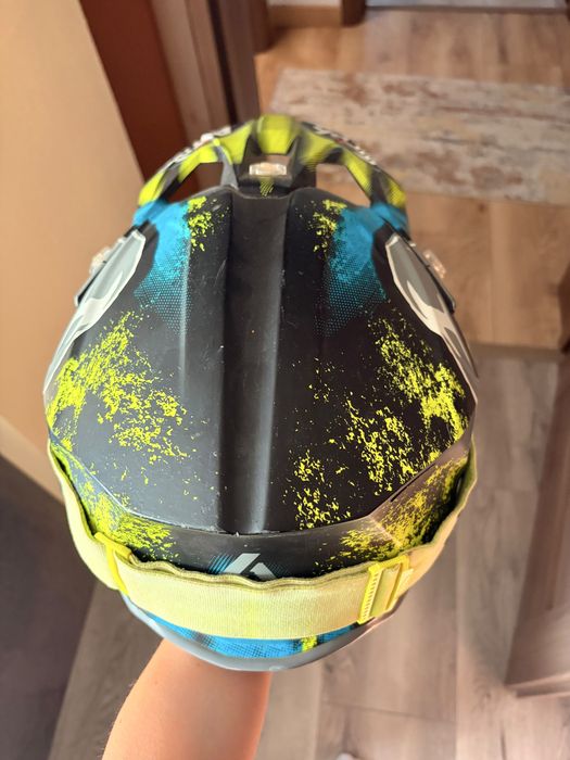 Cască Airoh Motocross/Enduro + ochelari