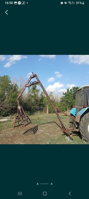 Продам сенопогрузчик прицепной