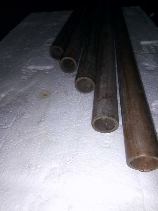 Нови медни тръби на пръти 3м/ф16х2мм/ – Общо 12 бр за 360лв