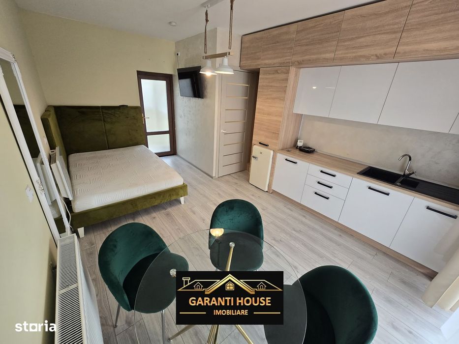 Bloc nou, garsoniera mobilata, parter, 1200 lei/Luna