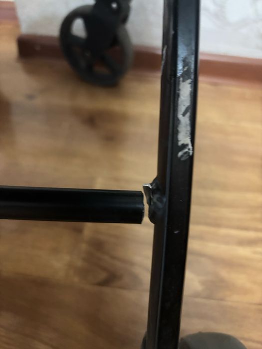 Коляска с поврождением