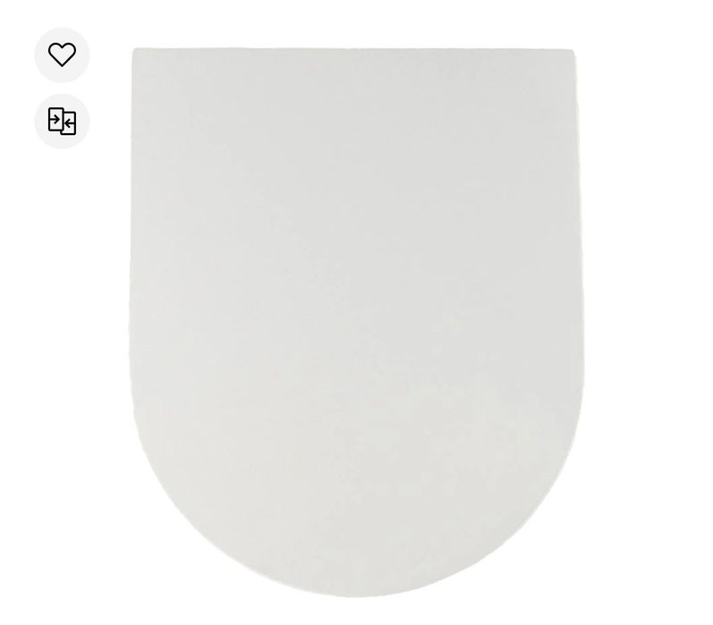 Capac WC GOODHOME Cavally, inchidere lenta
