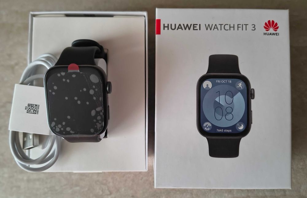 Smartwatch Huawei Watch Fit 3 Black -  Stare  Noua