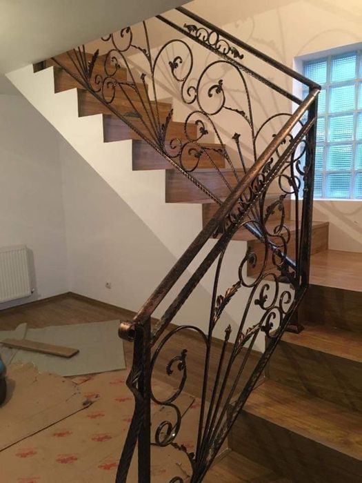 Balustrade din fier forjat