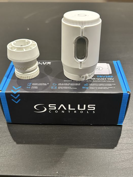 Cap termostatic inteligent Salus TRV3RF cu afisaj LCD