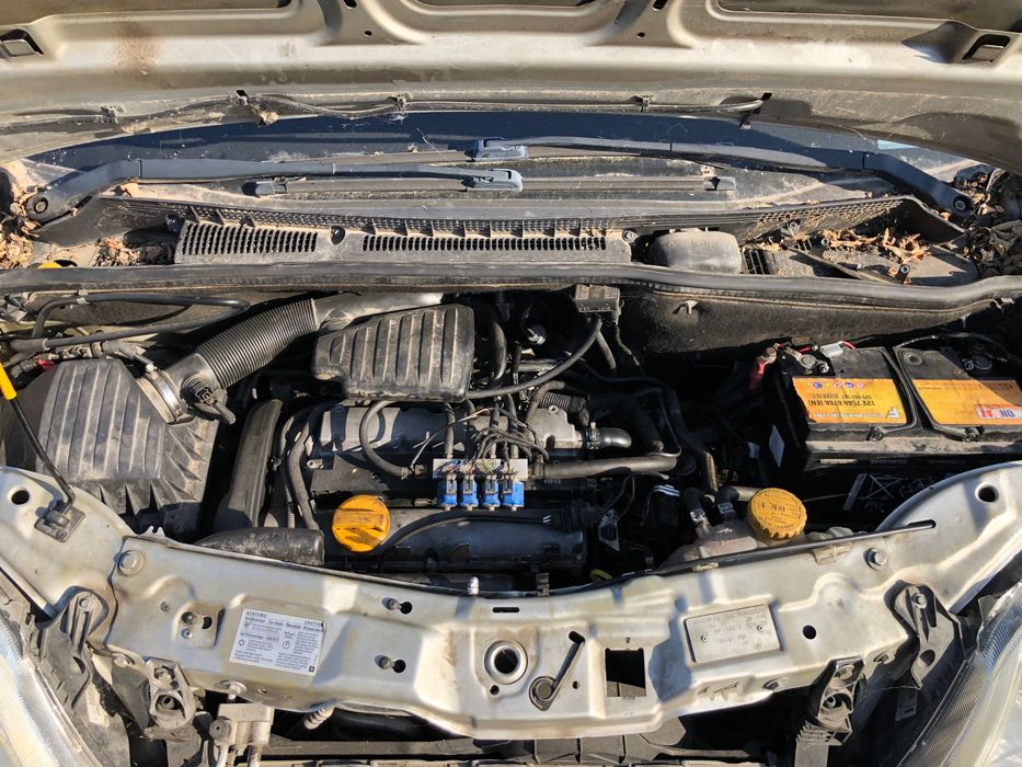 Opel Meriva 1,6 Benzin Ecotec 101cc 2004, gasov injecion