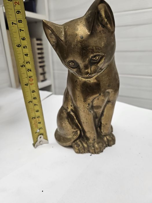 Pisica de bronz de 20 cm inaltime