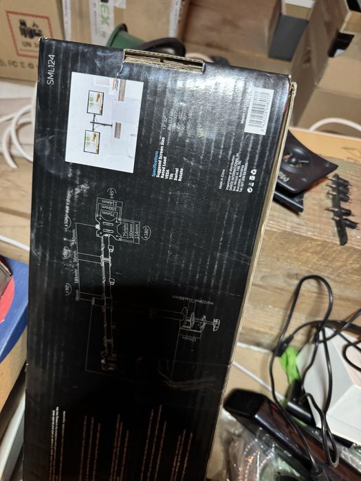 Suport Birou Monitoare dublu A+ BRACKET SML124, BRACKET