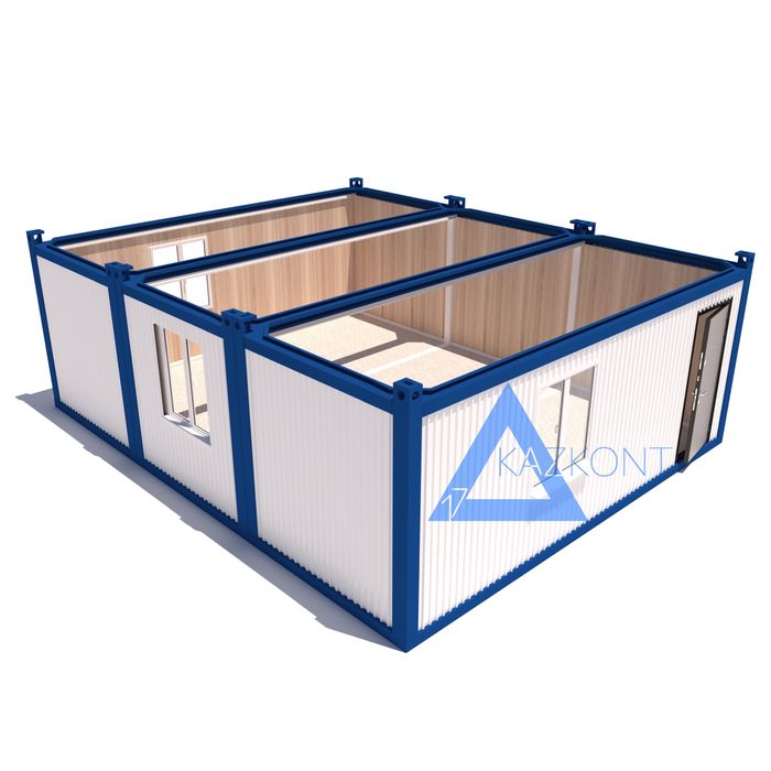 Модульное здание, блочно-модульное