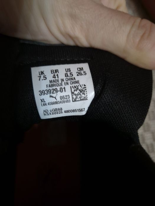 Pantofi sport puma ,high,negru,nr 41