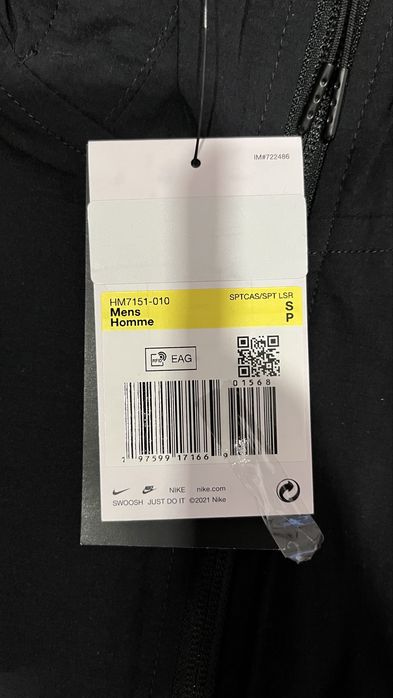 Nike Tech Woven Windrunner Full-Zip Jacket Black