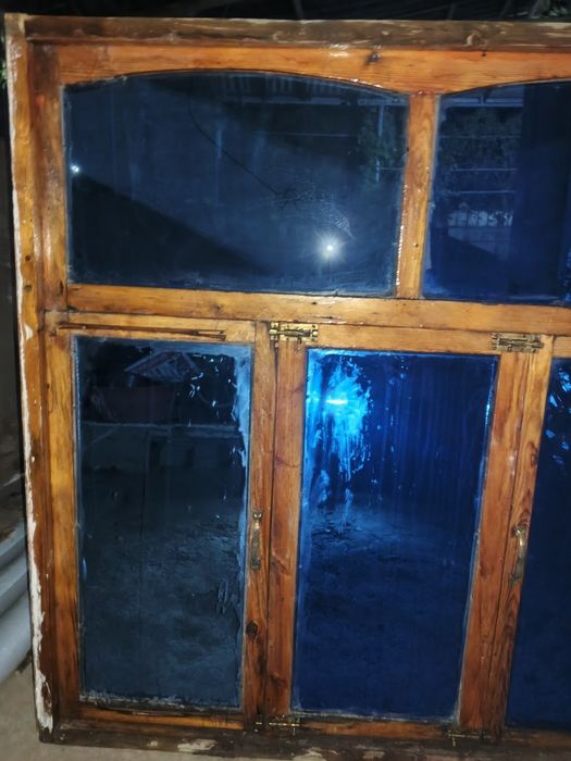 Деревянные окна 2 штук