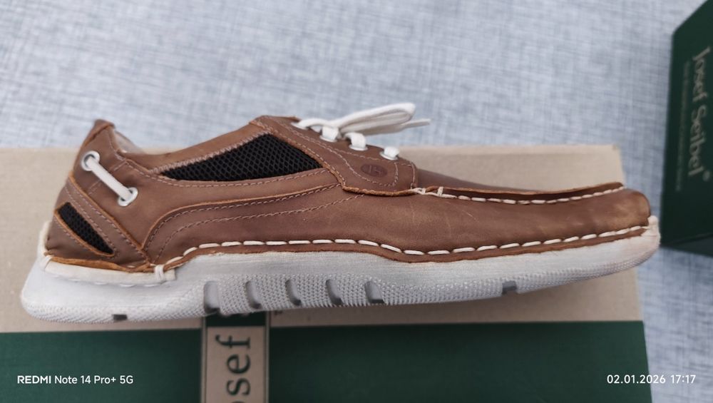 Мъжки обувки от естествена кожа