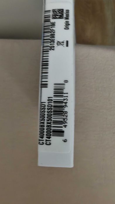 SSD Crucial BX500 4TB SATA 2.5 inch