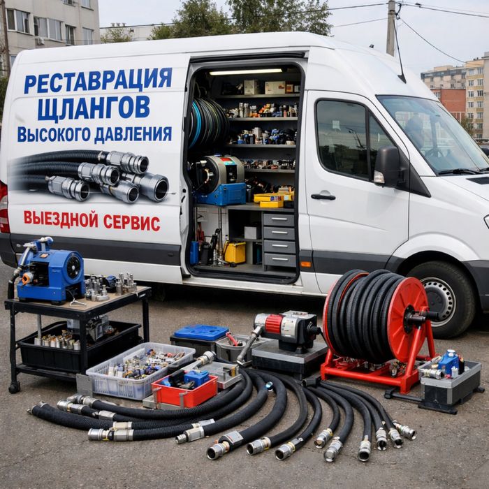 Реставрация шлангов высокого давления. Ремонт РВД