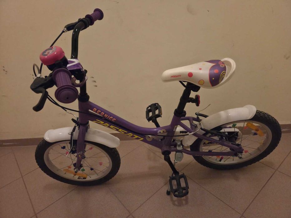 Детски велосипед с алуминиева рамка Passati Bernice 16 Alloy