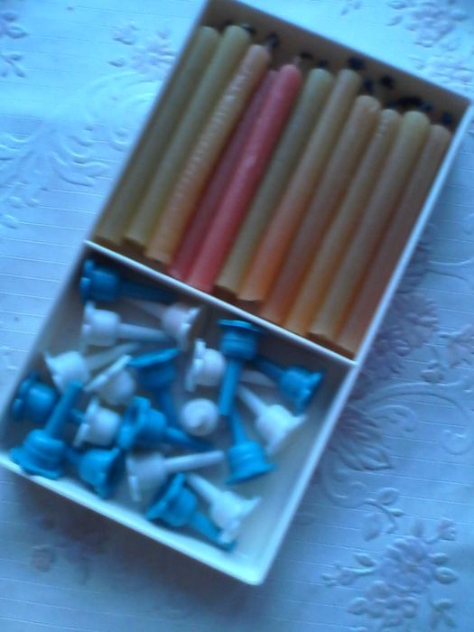 Свечи подарочные 20шт. сделано в СССР