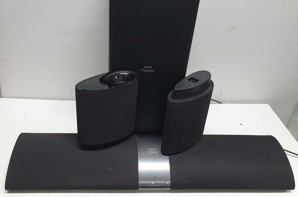 Boxe Philips Fidelio 9100 Difuzoare Full Sistem bara subwoofer sateliti