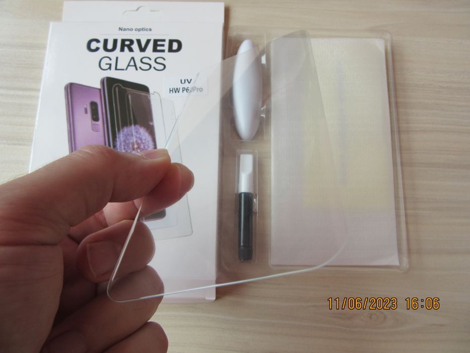 Huawei P60 Pro / Nova 11 Pro / 3D UV ТЕЧНО ЛЕПИЛО Стъклен протектор