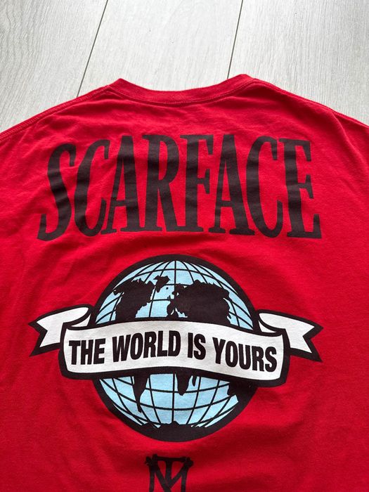 Tricou oficial Scarface „Tony Montana” cu două feț