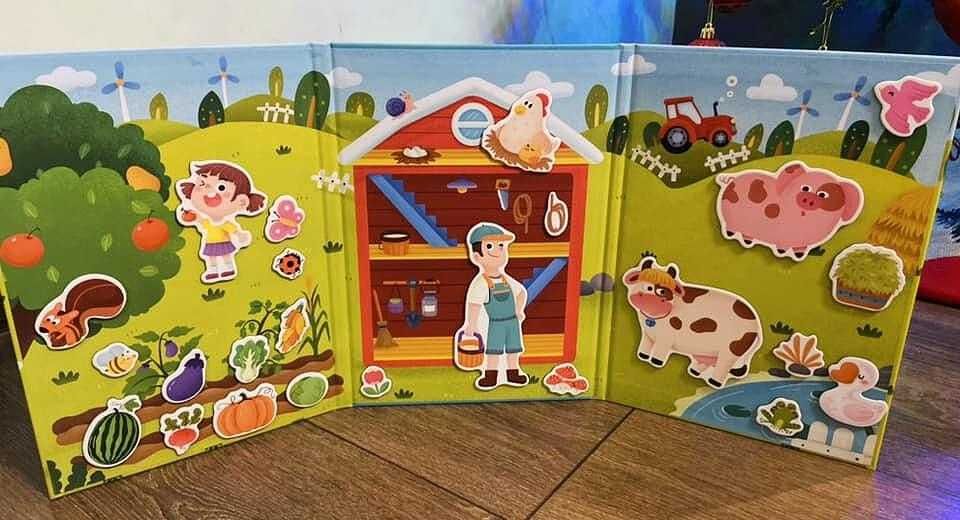 Магнитна игра Ферма - 60см