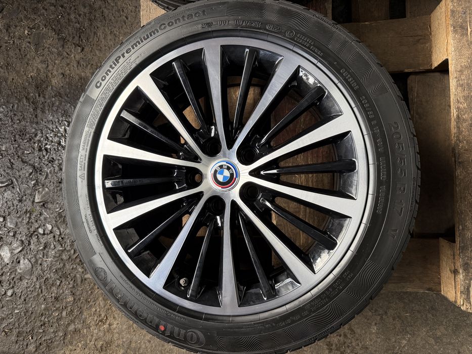 Jante BMW style 481 model individual NOI pentru seria 1 F40/F52 seria 2 F44/F45/F46/U06 cu anvelope vara 205/55 17