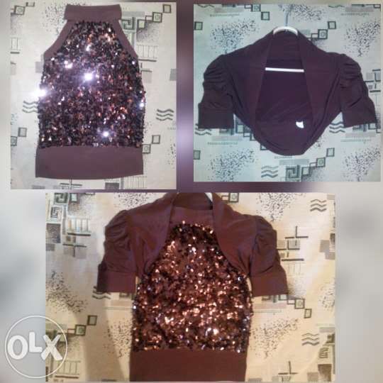 Топ и Боллеро на девочку 7-10 лет