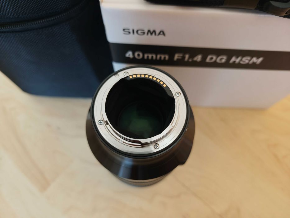 обектив Sigma 40mm f/1.4 DG HSM Art за Sony E